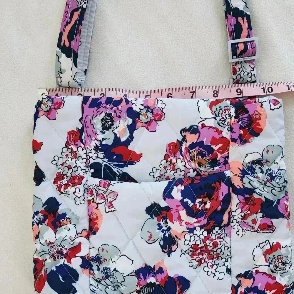 Vera Bradley Crossbody Bag Floral Quilted Lightweight Travel Purse - Picture 8 of 8